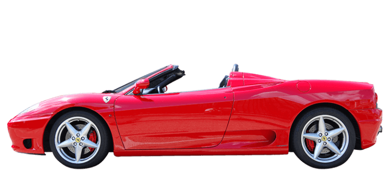 Rode Ferrari
