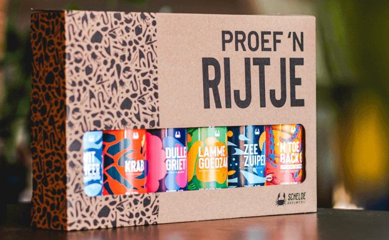proef 'n rijtje scheldebrouwerij giftpack zes bieren