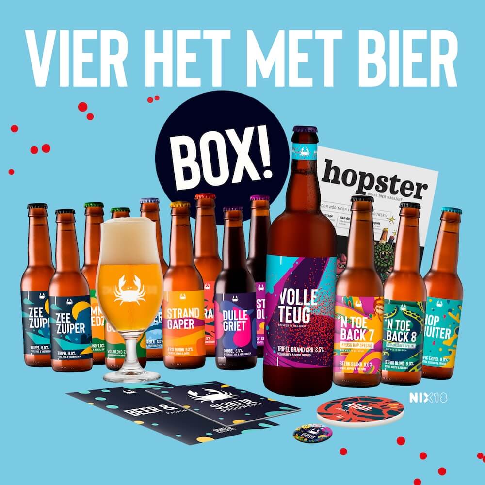 vier het met bier box Scheldebrouwerij bierpakket